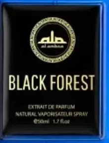 The front label of Al Ambra Black Forest in the shop's product photo
